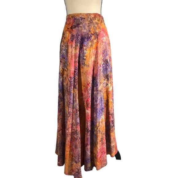 Go Fish abstract maxi skirt XS - Picture 1 of 9